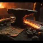 Roblox Forge codes redemption on a blacksmith-themed screen